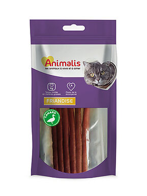 Animalis - Friandises Stick au Canard pour Chat - 25g