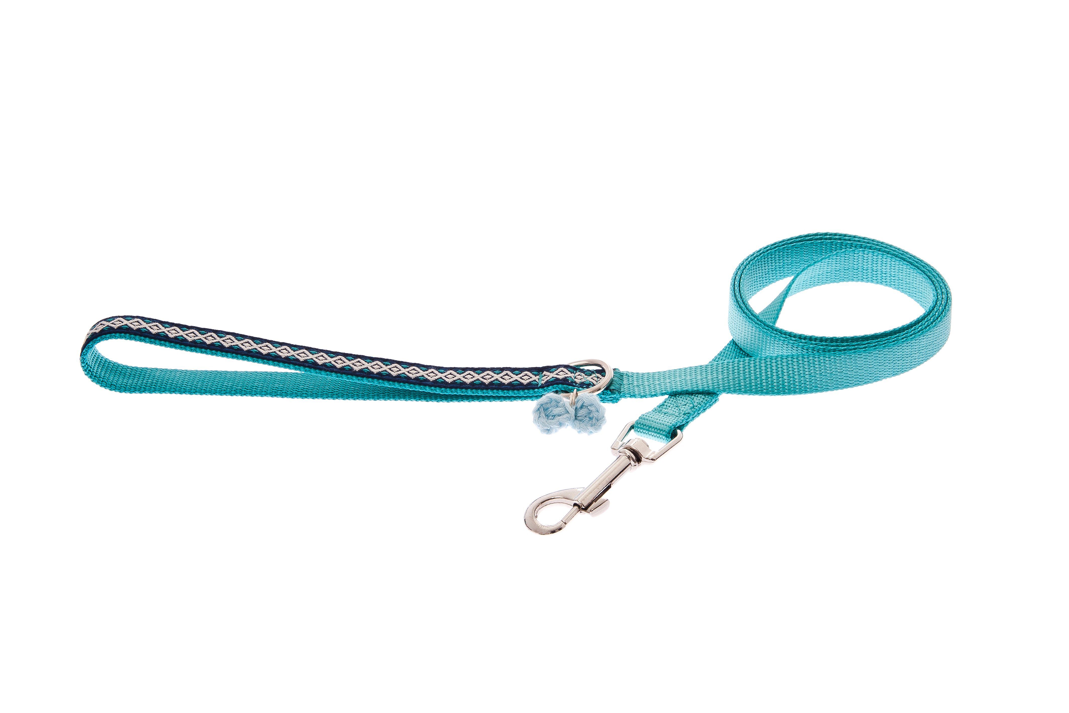 Ferribiella - Ensemble Laisse + Harnais R&eacute;glable Bleu pour Chats - S Image num&eacute;ro 4
