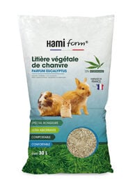Hamiform - Liti&egrave;re Chanvre Eucalyptus pour Rongeurs - 30L