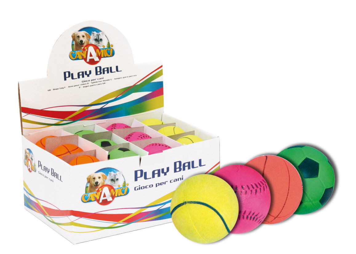 Croci - Jouet Balle Calcio Dure pour Chiens - 5,5cm Image num&eacute;ro 1