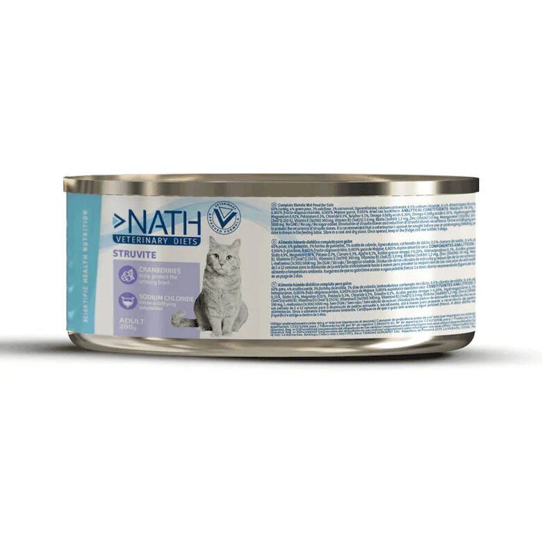 Nath Veterinary Diet - Aliment humide Struvite pour Chat - 200G Image num&eacute;ro 1