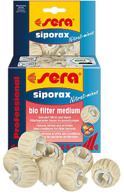 Sera - Media de Filtration Siporax Nitrat-minus Professional pour Aquarium - 145g
