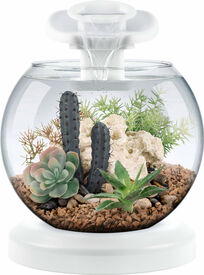 Tetra - Aquarium Duo Waterfall Globe de 6,8L - Blanc