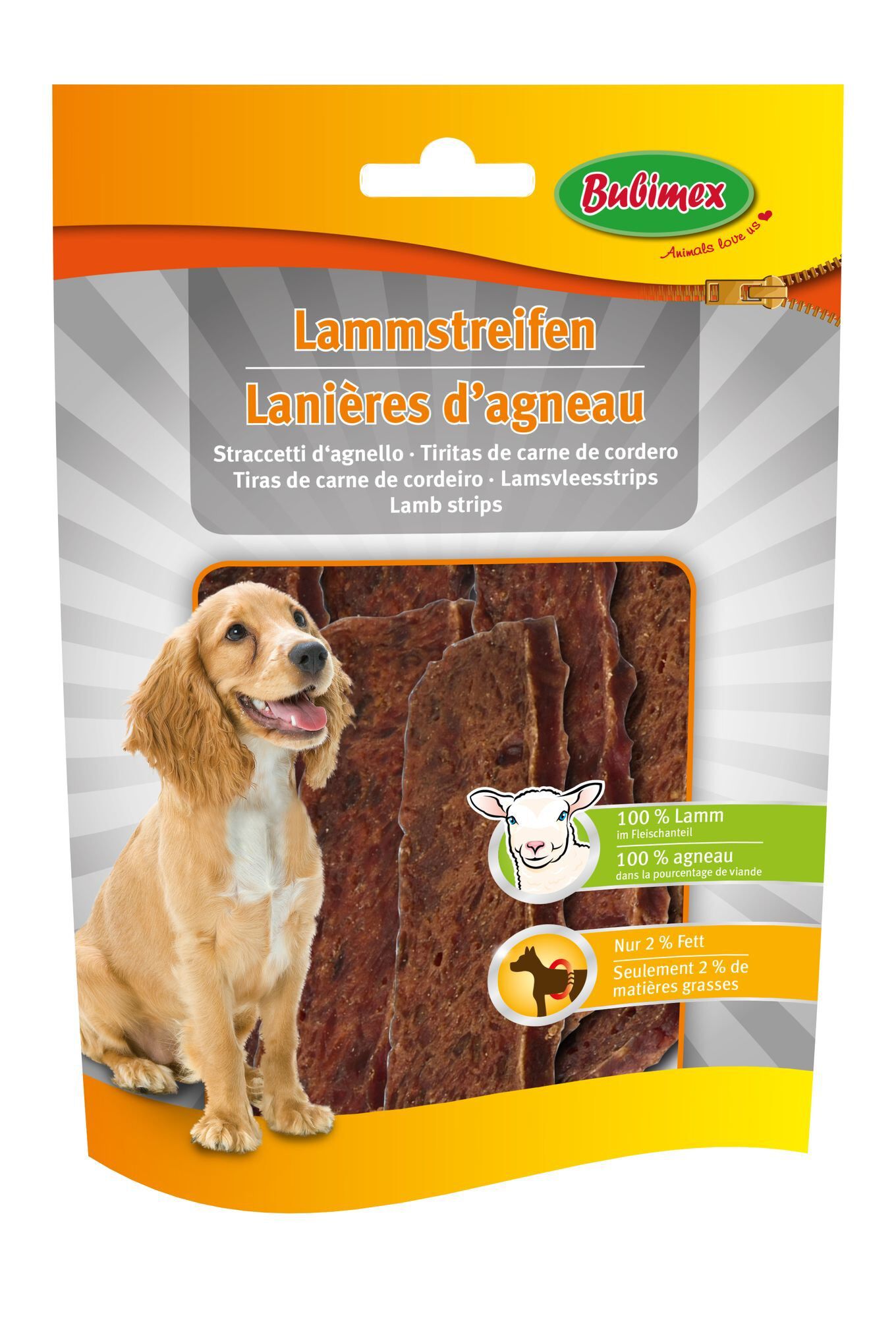Bubimex - Friandises Lani&egrave;res Agneau pour Chien - 100g Image num&eacute;ro 1
