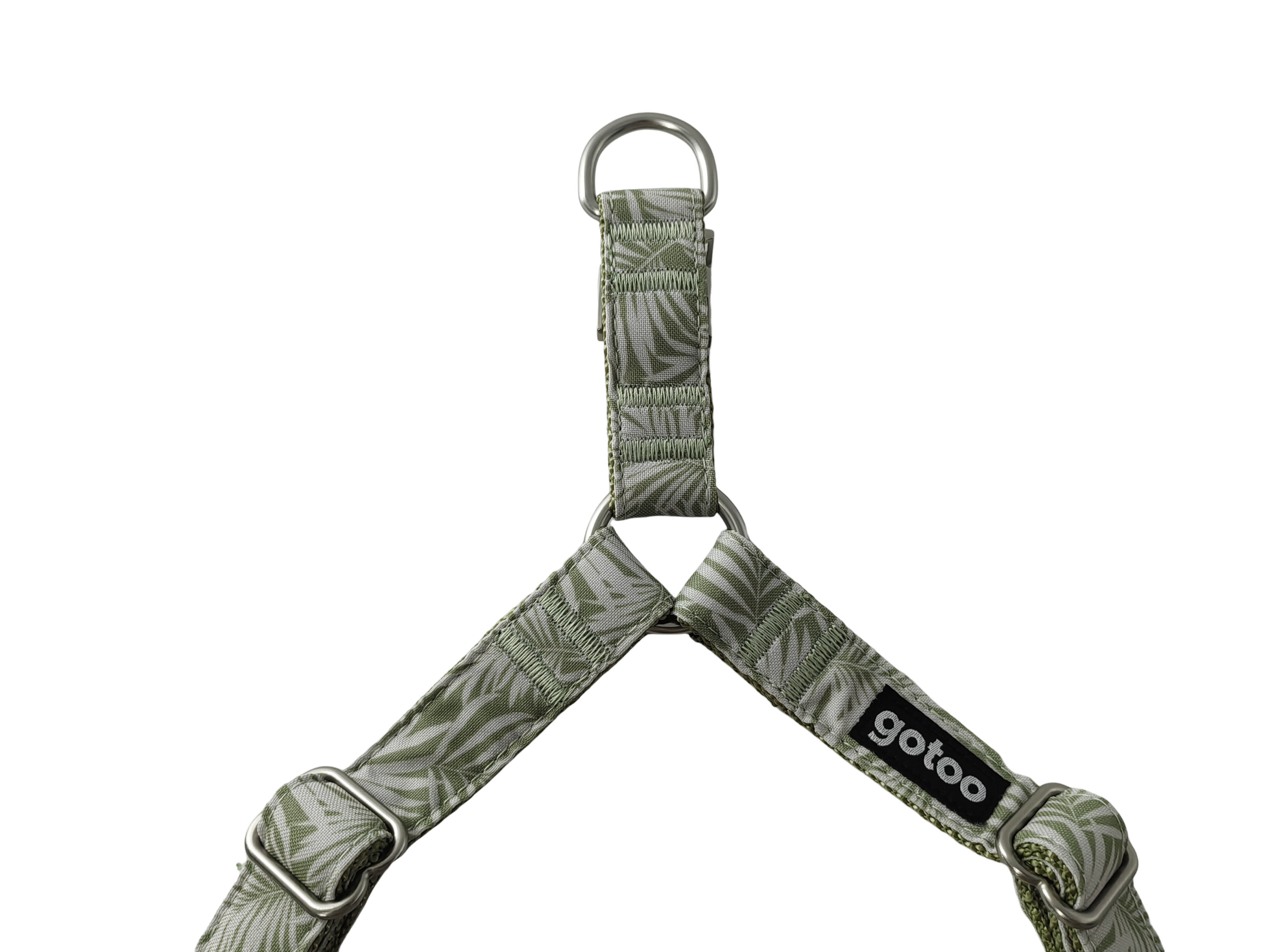 Gotoo - Harnais Feuilles Vert pour Chien - XS Image num&eacute;ro 2