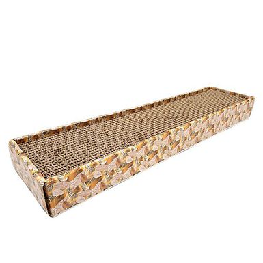 Croci - Griffoir Homedecor Texture Gold pour Chat - 43cm
