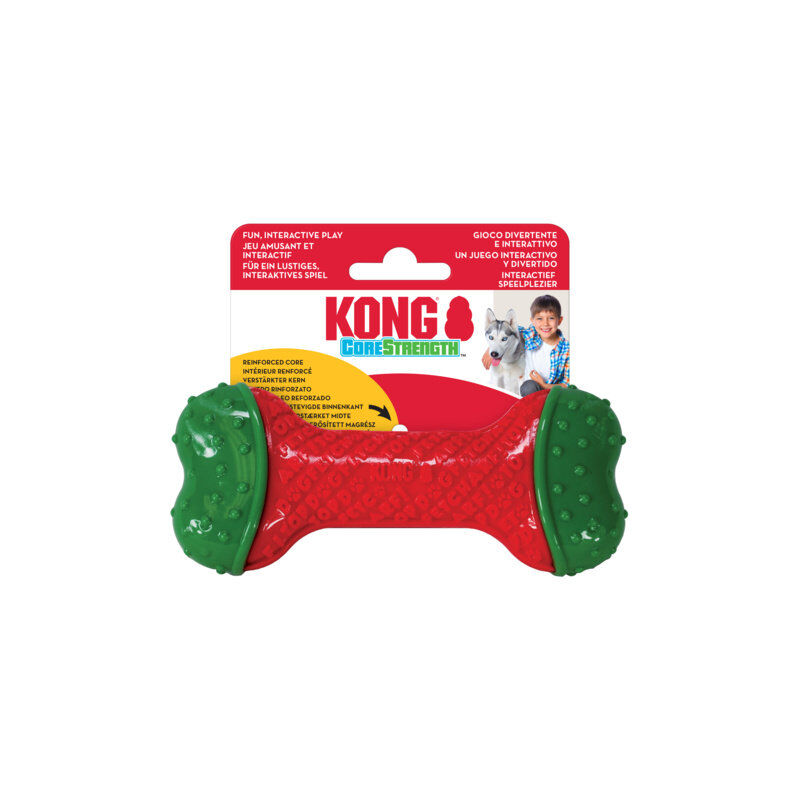 Kong - Jouet Holiday Corestrengt Bone - S/M Image num&eacute;ro 1