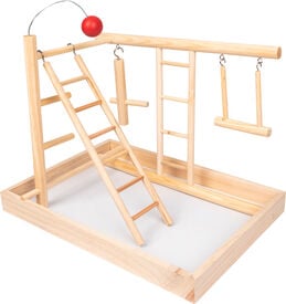 Flamingo - Aire de Jeux Echelle Miroir pour Perruches - 35x25x27cm
