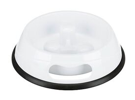 Trixie - Gamelle AntiGlouton SLOW FEED en Inox pour Chien