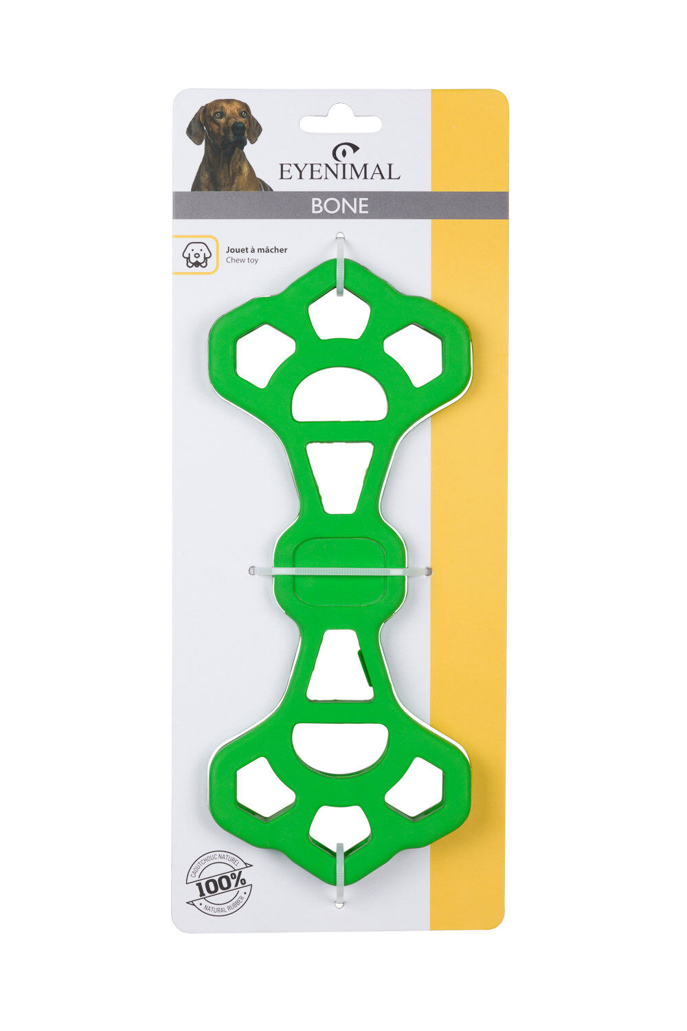 Eyenimal - Jouet BONE &agrave; M&acirc;cher en Caoutchouc pour Chiens - 24cm Image num&eacute;ro 1