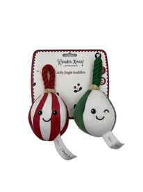 Wonder Christmas - Peluches Boules de No&euml;l x2 - S