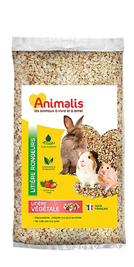 Litière lapins et rongeurs copeaux de bois 16 litres - Petits mammifères -  Animal.Compagnie