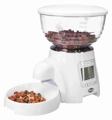 Trixie - Distributeur automatique de nourriture TX5+1, blanc