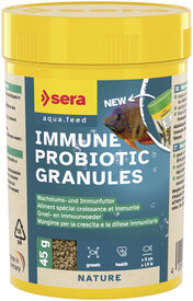 Sera - Granul&eacute;s Immune Probiotic Granules pour Poissons d'Eau Douce - 45g/100ml