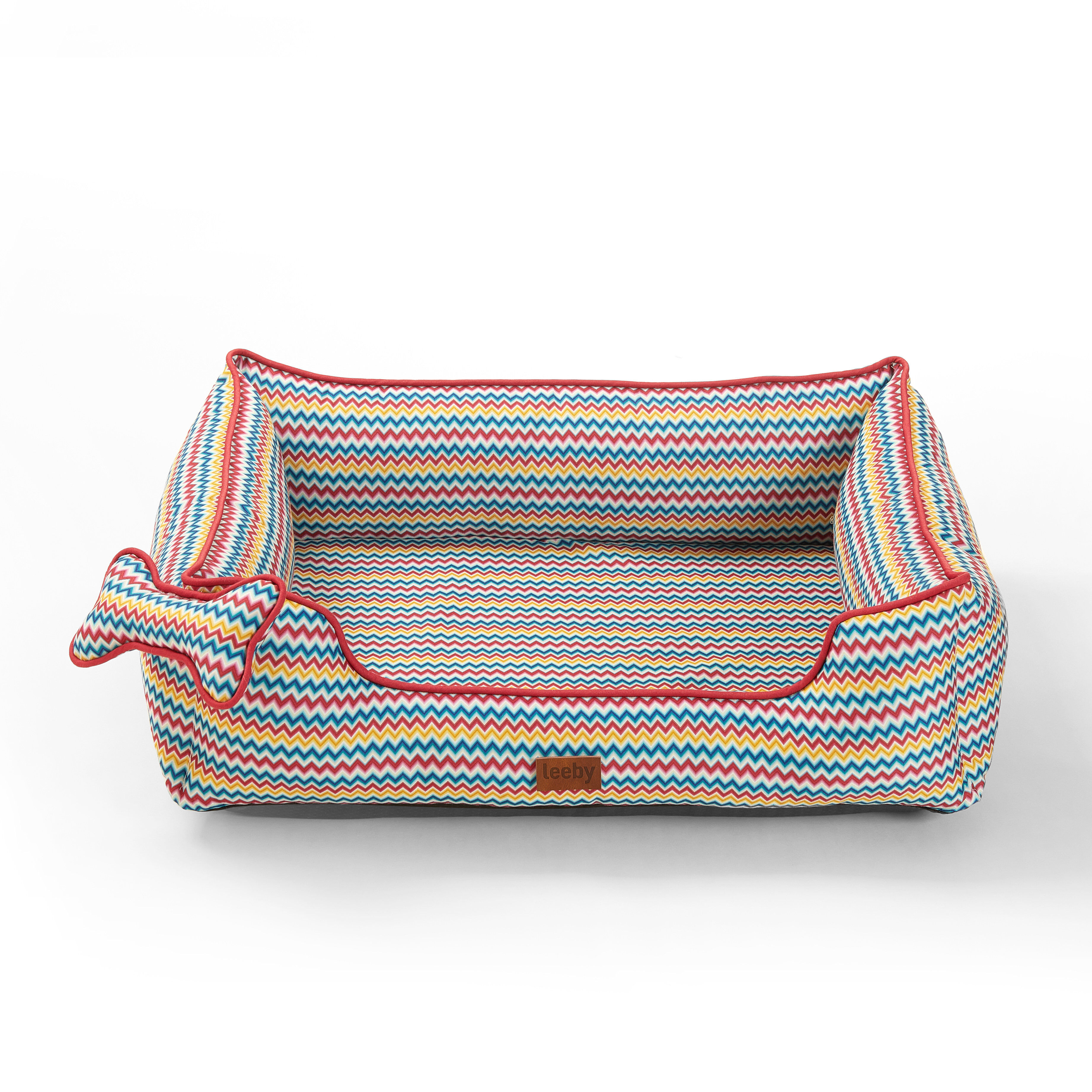 Leeby - Sofa Premium Zigzag pour Chien - S Image num&eacute;ro 1