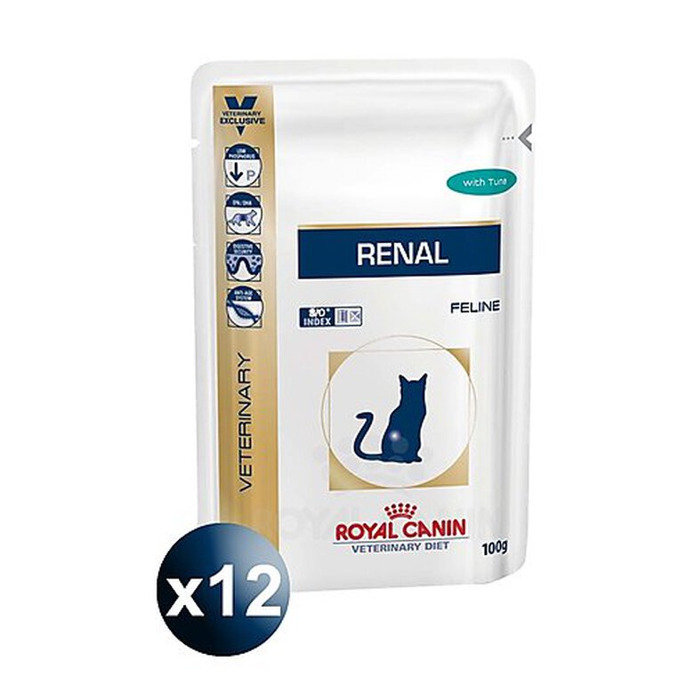Royal Canin - Sachets Veterinary Diet Renal pour Chat - 12x85g image number null