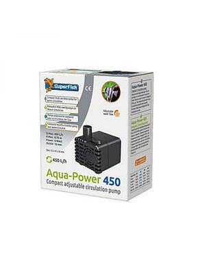 Superfish - Pompe à Eau Aqua-Power pour Aquarium - 450 L/H