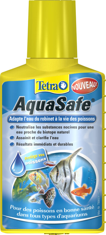 Tetra - Conditionneur d'Eau AquaSafe pour Poissons Tropicaux - 100ml Image numéro 1 Tetra - Conditionneur d'Eau AquaSafe pour Poissons Tropicaux - 100ml Image numéro 1