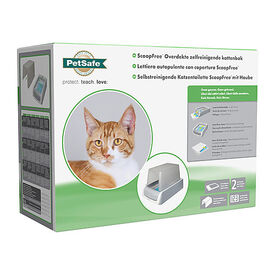 PetSafe - Litière Auto Scoopfree 1,5 + Couvercle pour Chats