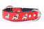 Yogipet - Collier Super Bouledogue Français Cuir pour Chien Rouge -  T55 37/50cm Indicateur image numéro 2