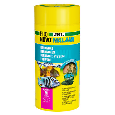 JBL - Aliment en Flocons Pronovo MALAWI FLAKES pour Poissons Tropicaux