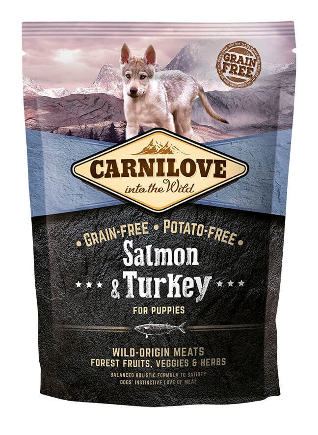 Carnilove - Croquettes Saumon et Dinde pour Chiot - 1,5Kg Image num&eacute;ro 1