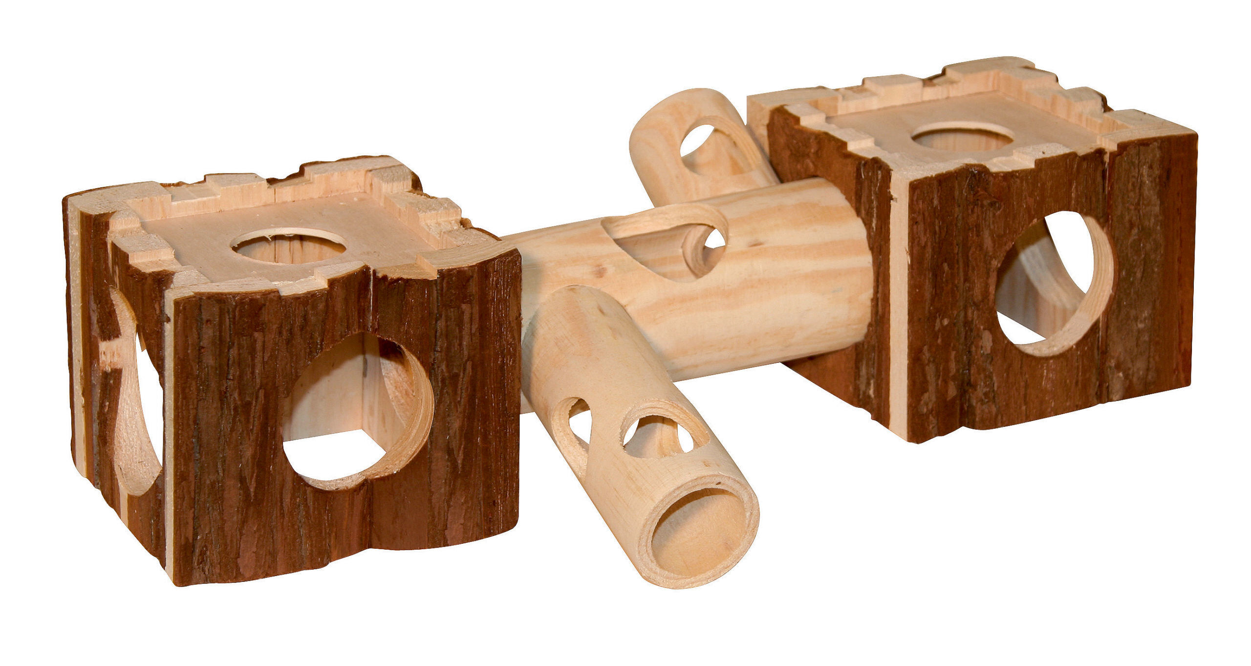 Kerbl - Ch&acirc;teau pour petit rongeur Nature - 40X12X10cm Image num&eacute;ro 1