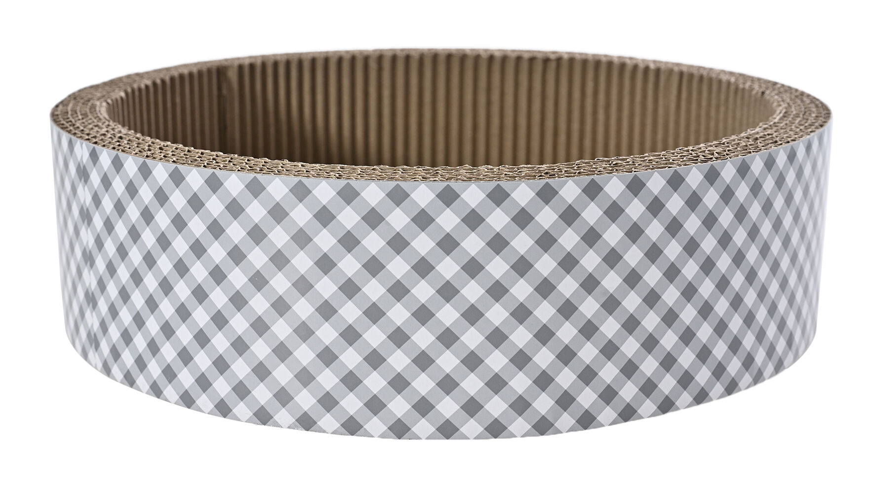 Leeby - Griffoir Funny en Carton Vichy pour Chats - 40cm Image num&eacute;ro 2