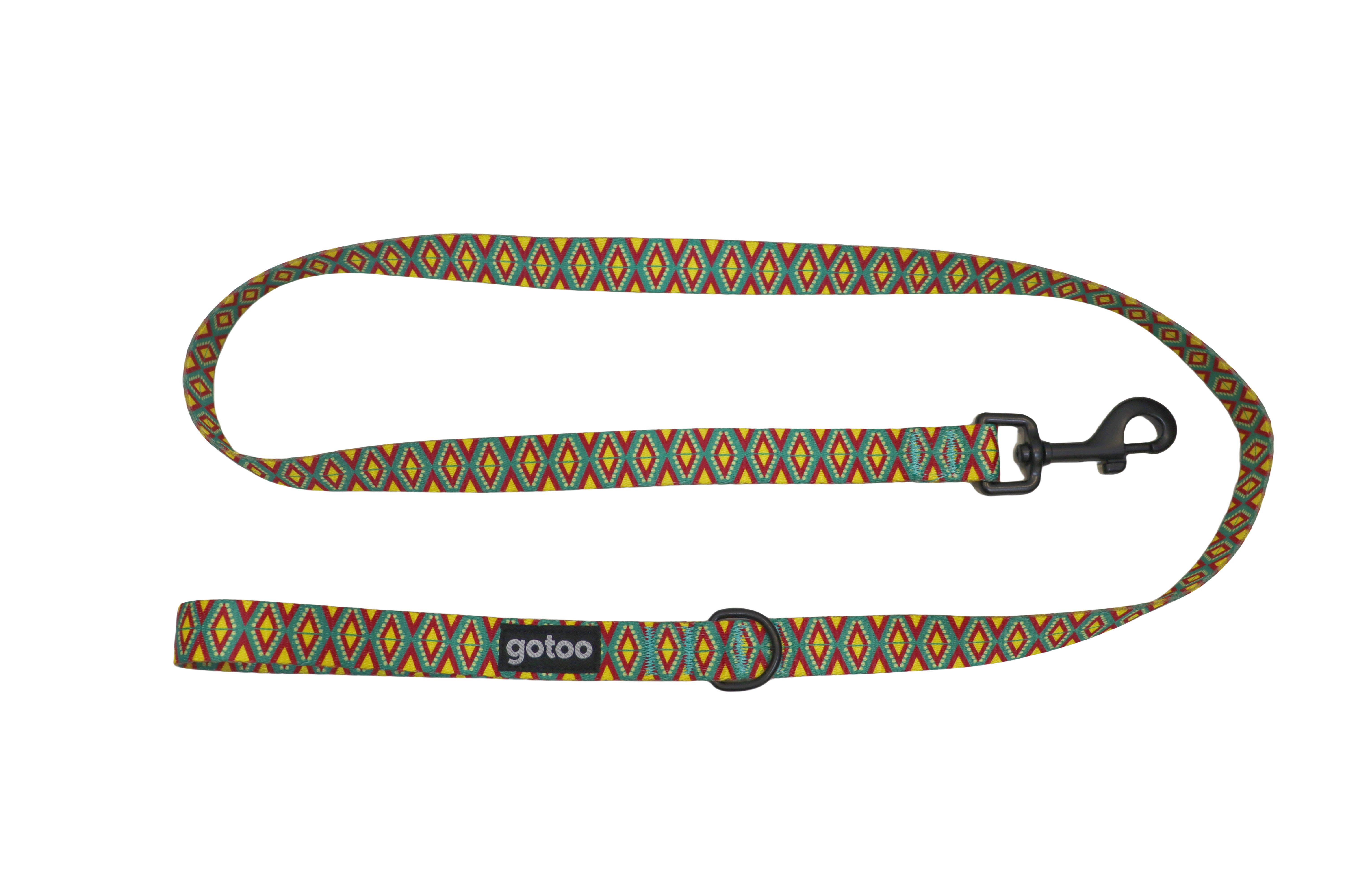 Gotoo - Laisse Funny Fashion G&eacute;om&eacute;trique pour chien Image num&eacute;ro 1