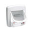 PetSafe - Chatière Porte Magnétique Luxe pour Chiens et chats - Blanc Indicateur image numéro 2