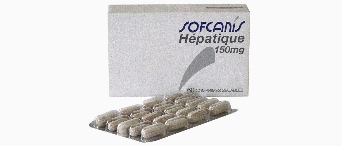 Sofcanis - Comprim&eacute;s Sofcanis H&eacute;patique 150 MG pour Chiens et Chats - x60pcs Image num&eacute;ro 1