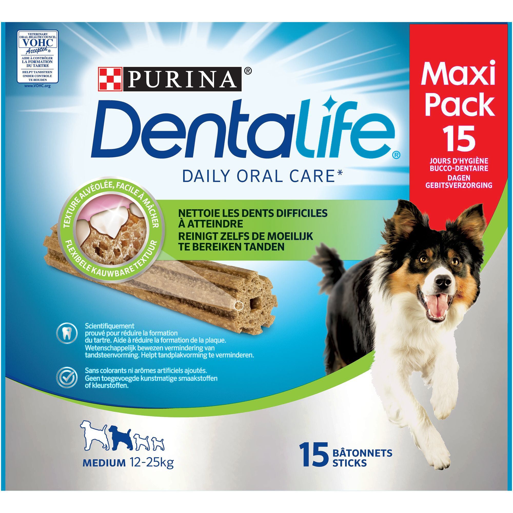 Dentalife - B&acirc;tonnets &agrave; M&acirc;cher Medium pour Chien - 345g Image num&eacute;ro 2