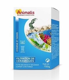 Animalis - Filtration de Céramique pour Aquarium - 700g
