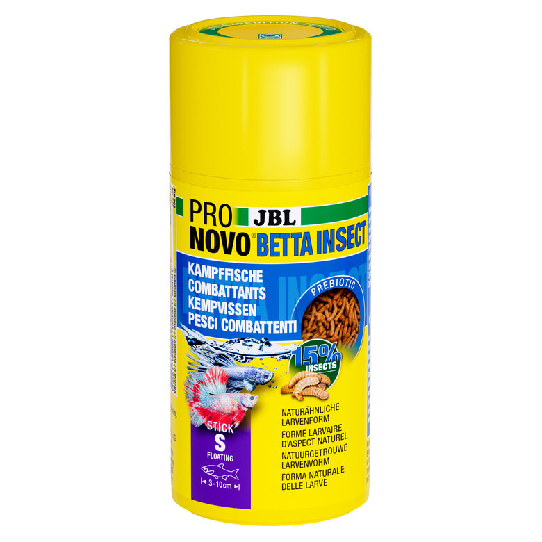 JBL - Aliment en Bâtonnets Pronovo BETTA INSECT STICK pour Poissons Combattants - 100ml Image numéro 1 JBL - Aliment en Bâtonnets Pronovo BETTA INSECT STICK pour Poissons Combattants - 100ml Image numéro 1