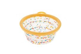 Ferribiella - Bol Confetti en Silicone pour Chiens