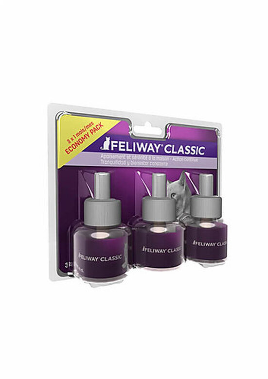 Feliway Classic - Lot Recharge 30J pour le Stress du Chat - 3x48ml image number null