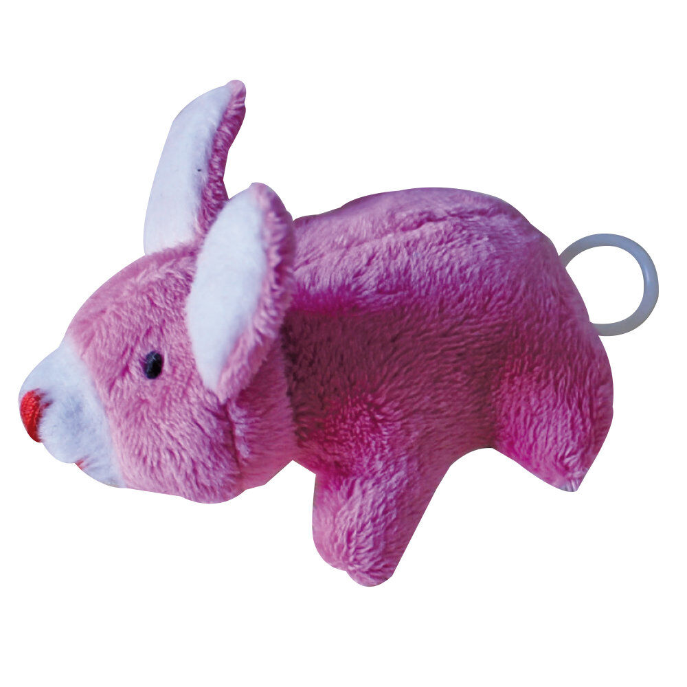 Croci - Jouet Lapin Peluche Tremblant pour Chats - 10cm Image num&eacute;ro 1