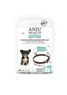 Anju Beaute - Collier Antiparasitaire Répulsif Chiot - 35cm