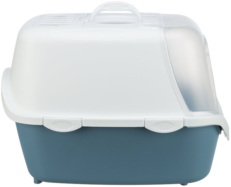 Trixie - MAISON DE TOILETTE Vico Open Top, 40 × 40 × 56 cm, bleu-gris/blanc Image numéro 3 Trixie - MAISON DE TOILETTE Vico Open Top, 40 × 40 × 56 cm, bleu-gris/blanc Image numéro 3