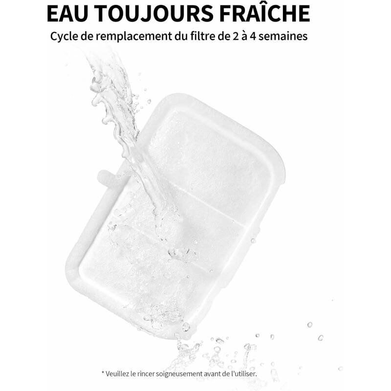 Petkit - Filtre pour Fontaine &agrave; Eau EVERSWEET MAX pour Chats et Chiens - x5 Image num&eacute;ro 2