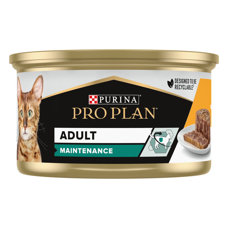 Pro Plan - Pâtée Adult au Poulet pour Chat Adulte - 85g Image numéro 2 Pro Plan - Pâtée Adult au Poulet pour Chat Adulte - 85g Image numéro 2