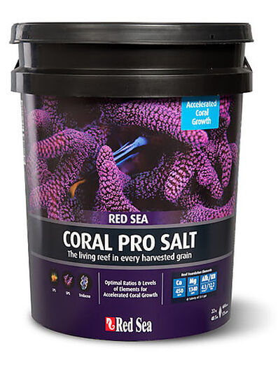 Red Sea - Conditionneur d'Eau Sel Coral Pro Salt pour 660L en Seau - 22Kg image number null
