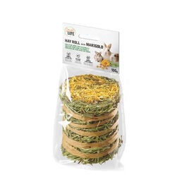 Small Life - Rouleau de Foin au Calendula pour Rongeurs - 100g