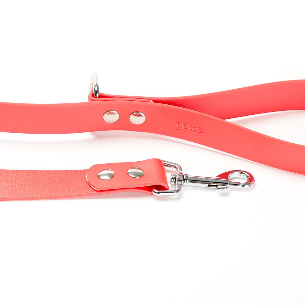 Gotoo - Laisse Premium Biotane pour Chien - Rouge Image num&eacute;ro 3