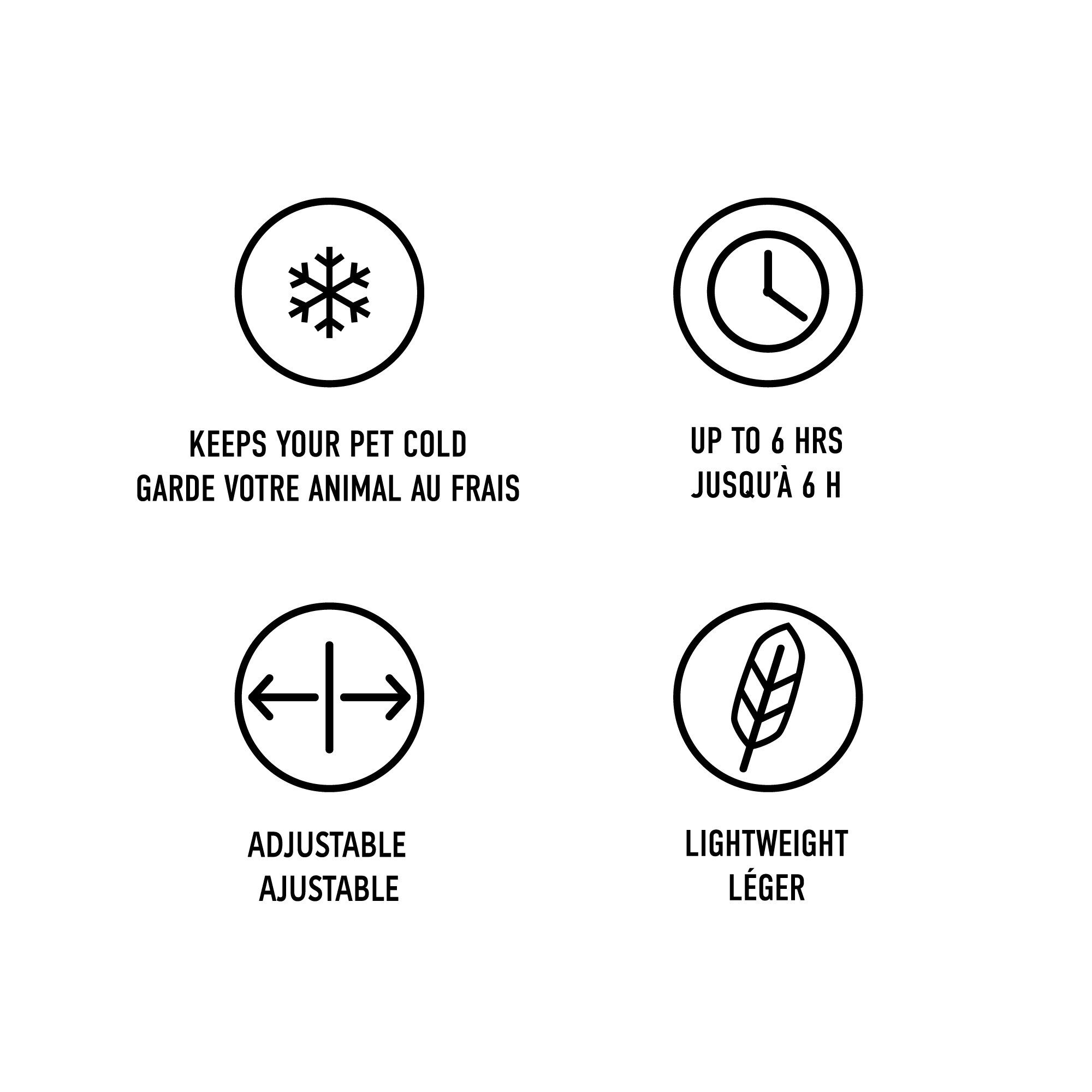 Gf Pet - Veste Refroidissante Elasto-Fit pour Chiens - XS Image num&eacute;ro 4