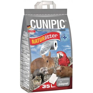 Cunipic - Litière en Papier Naturlitter pour Rongeurs