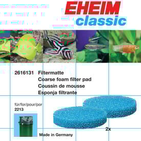 Eheim - Coussin de Mousse pour Filtres d'Aquarium 2213 - x2
