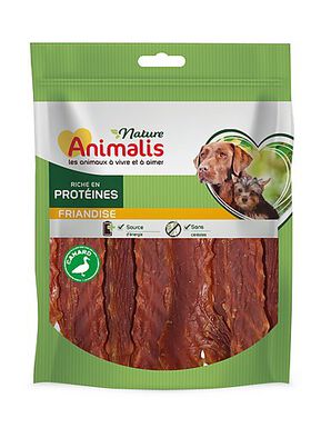 Animalis Nature - Friandises Filet de Canard pour Chien - 100g