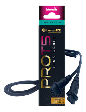 Arcadia - Luminaire T5 To T5 1.2m Link Cable - Réptiles