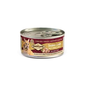 Carnilove - Pâtée Adulte Poulet et Agneau pour Chats - 100g